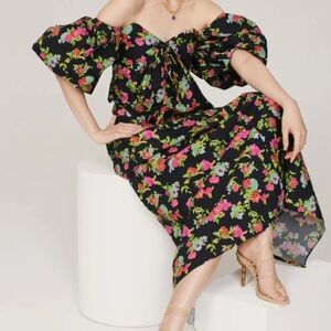 Caroline Constas Floral Reyna Dress